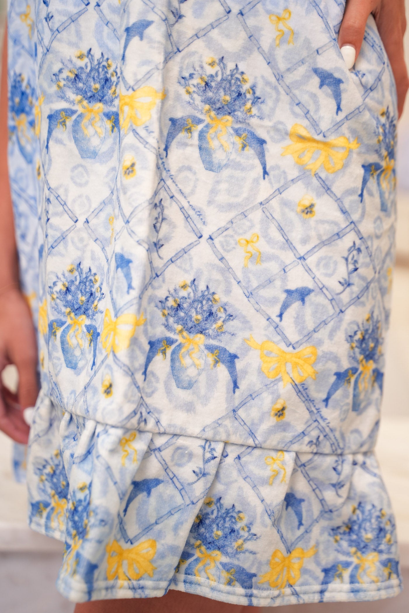 Delta Delta Delta Towel Wrap