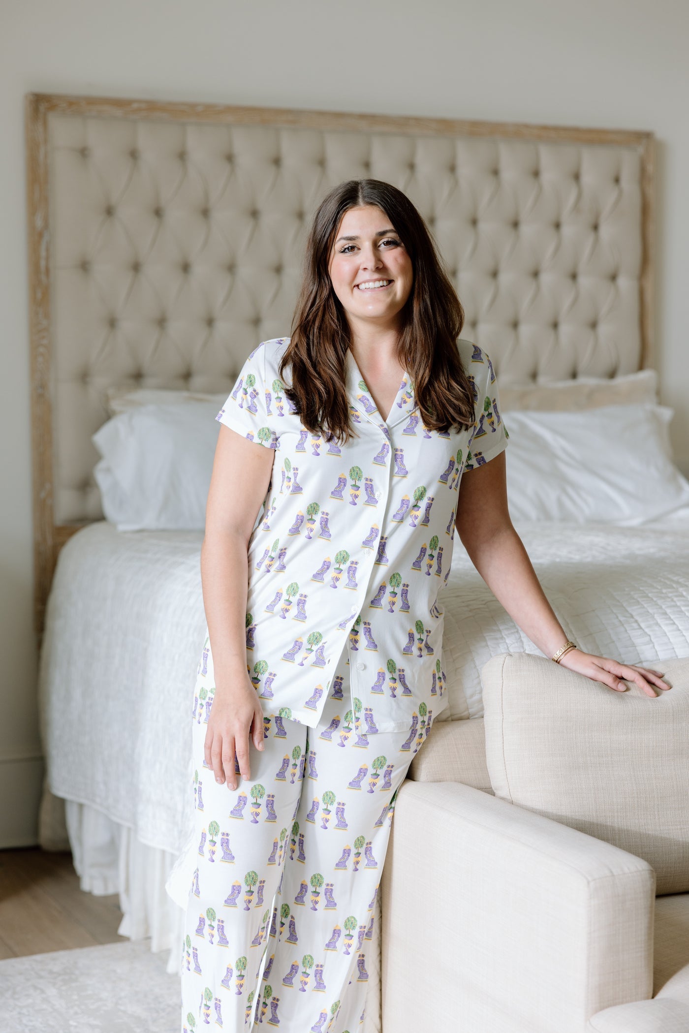 Mardi Party Pajama Pants Set