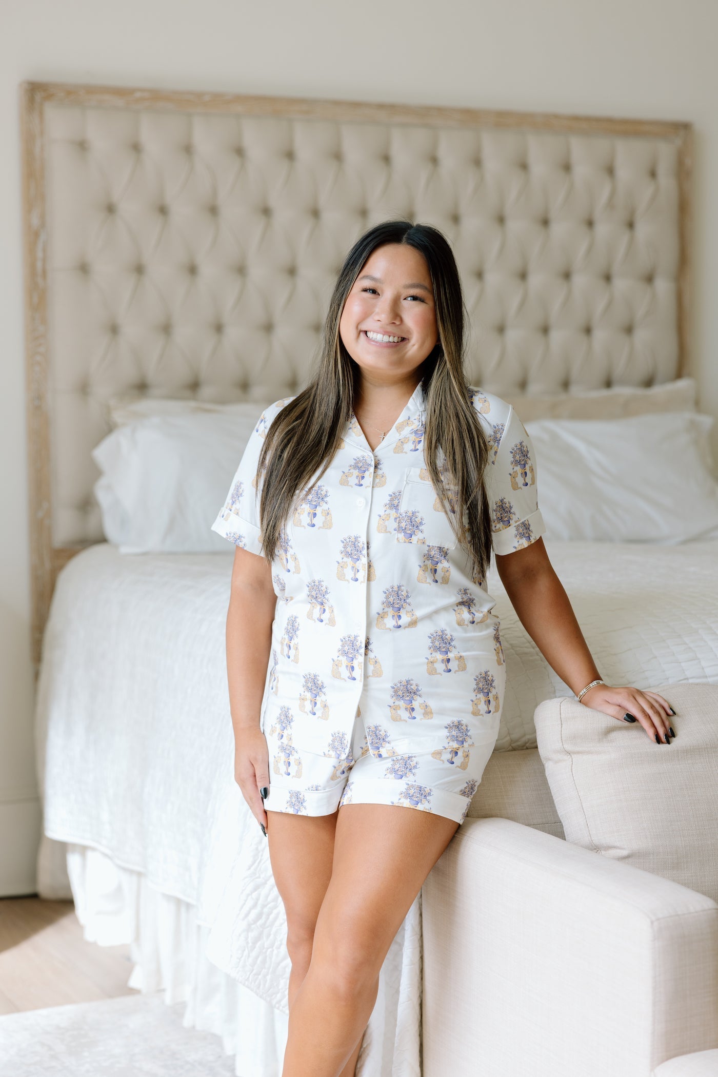 Gameday Heirloom Pajama Shorts Set - LSU Tigers