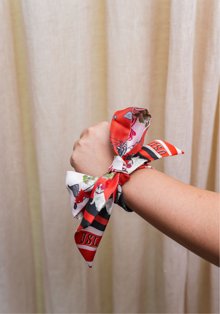 USL University of Louisiana Lafayette Heirloom Scarflette™