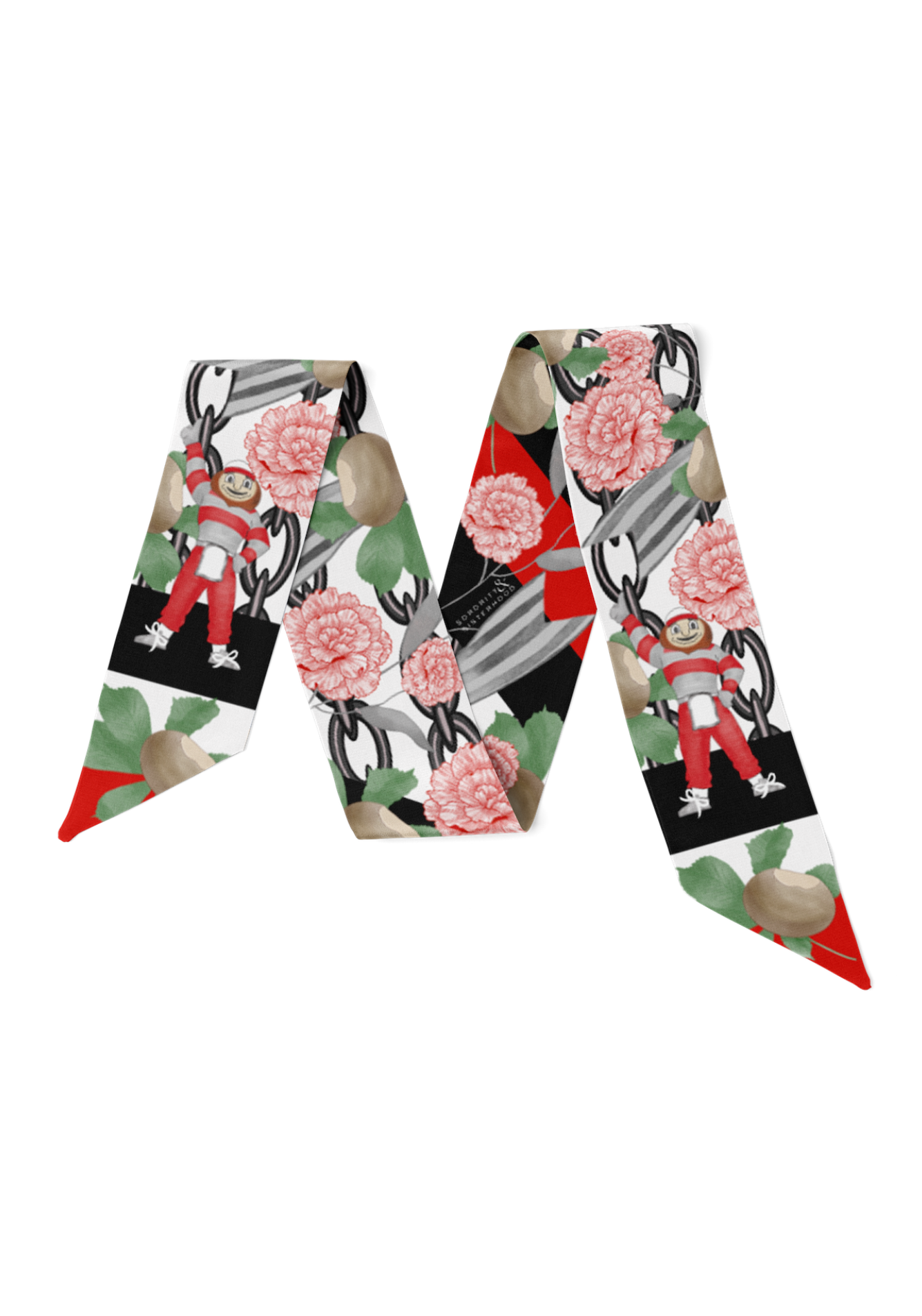 Brick & White Heirloom Scarflette™