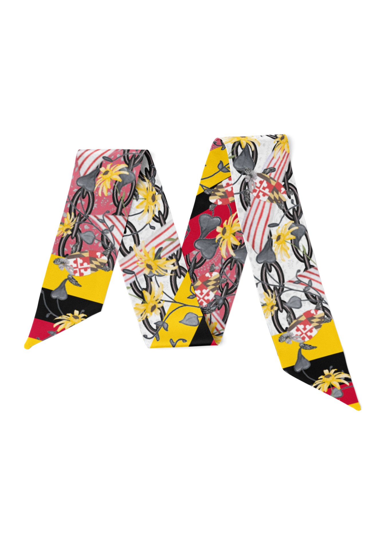 Yellow & Red Heirloom Scarflette™