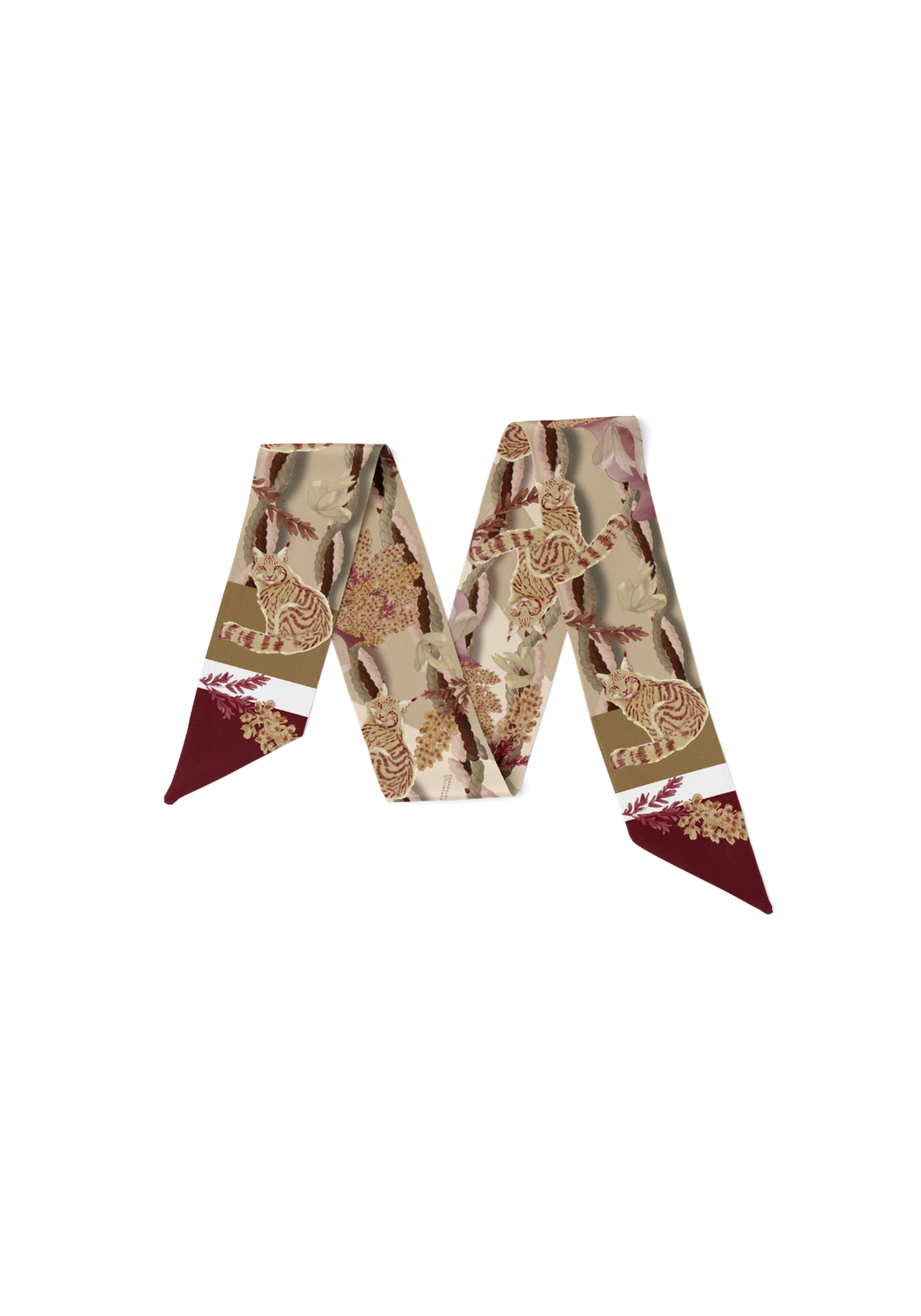 Maroon & Gold Heirloom Scarflette™