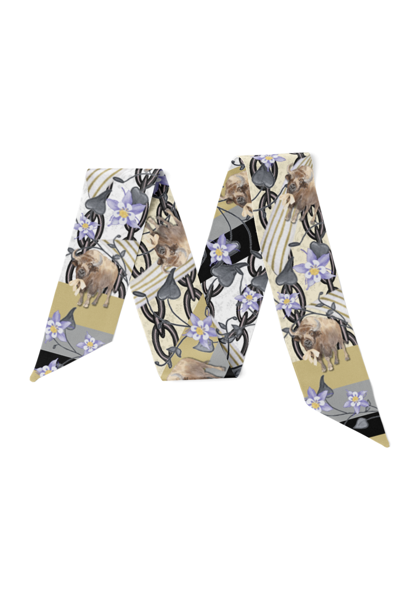 Buff & Black Heirloom Scarflette™