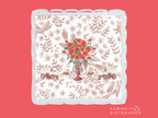 American Pioneer Acrylic Scalloped Tray