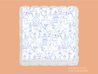 Auburn Acrylic Scalloped Tray