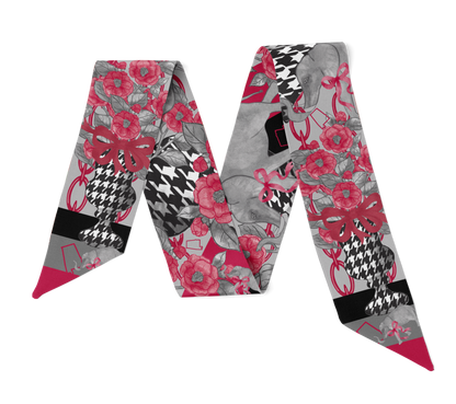 Crimson & White Heirloom Scarflette™