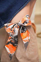 Black & Orange Heirloom Scarflette™