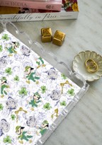 Clover & Blue Acrylic Scalloped Tray