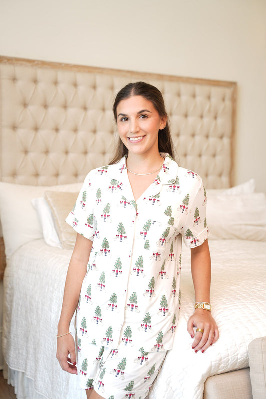 Gameday Heirloom Pajama Shorts Set - USL University of Louisiana Lafayette