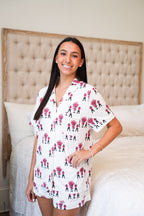 Gameday Heirloom Pajama Shorts Set - Texas Tech