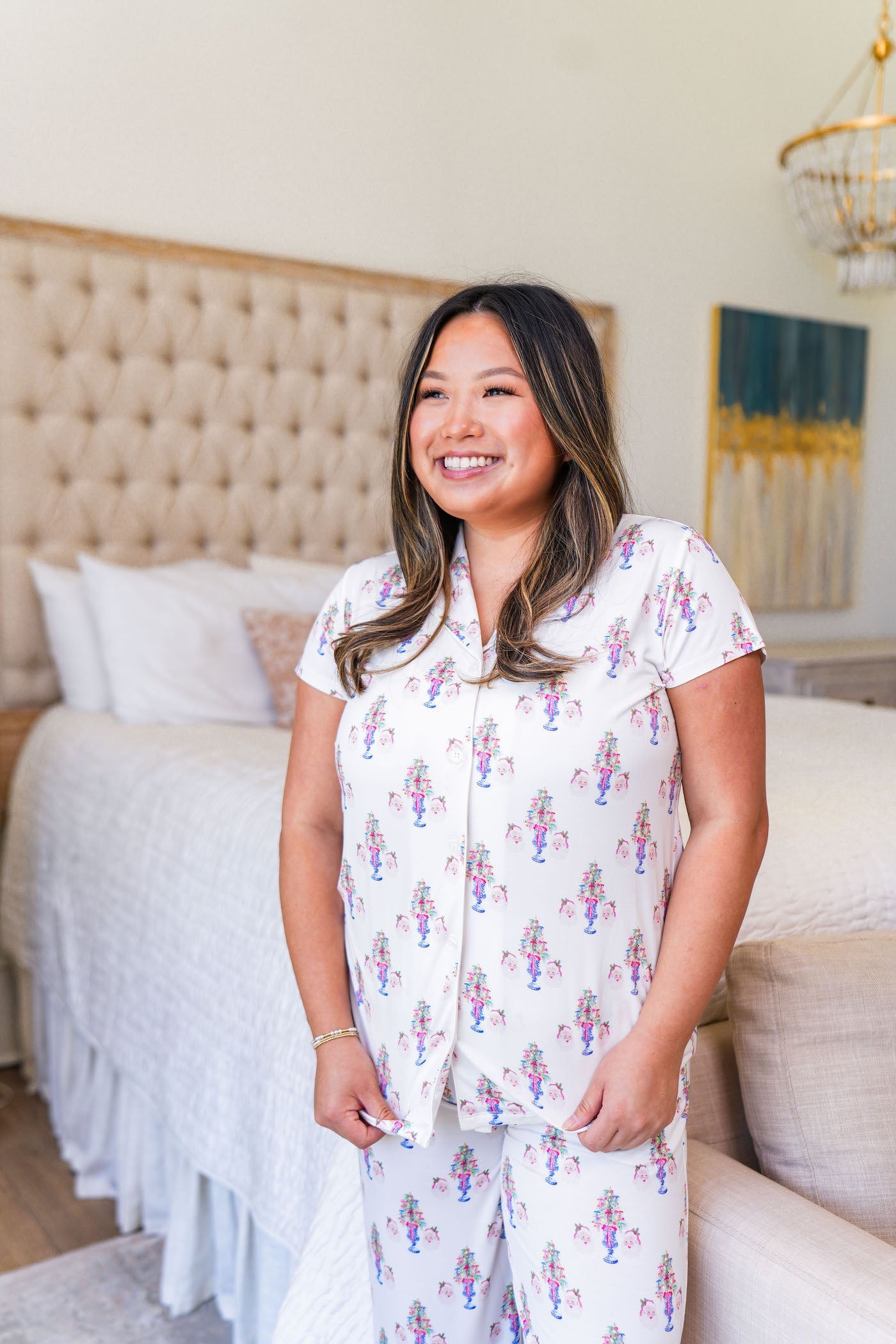 Sassy Santa Pajama Pants Set