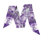 Purple & White Heirloom Scarflette™