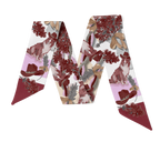 Maroon & White Heirloom Scarflette™