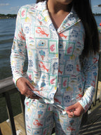Heirloom Pajama Pants Set - Coastal
