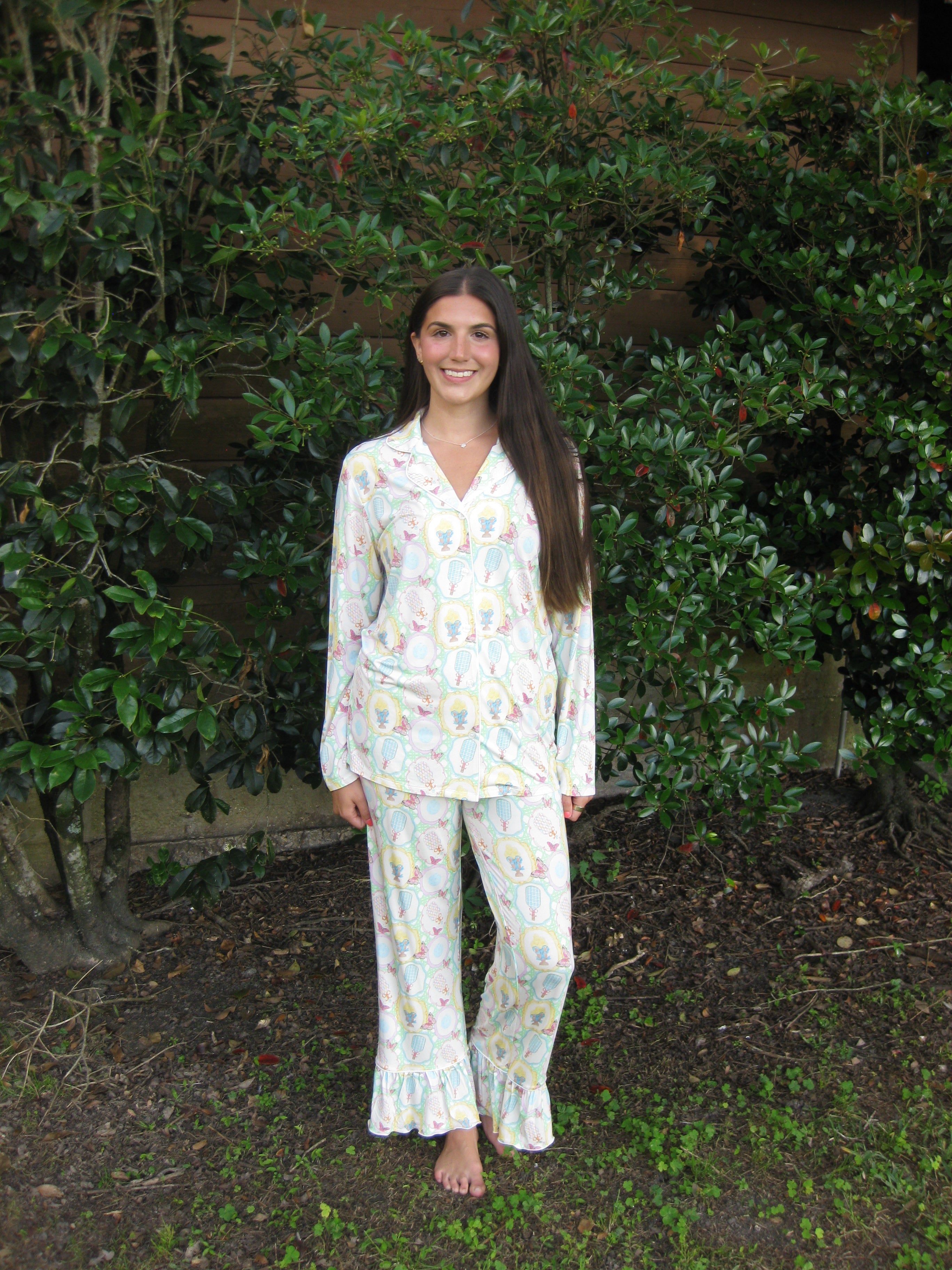 Heirloom Pajama Pants Set - Pickleball
