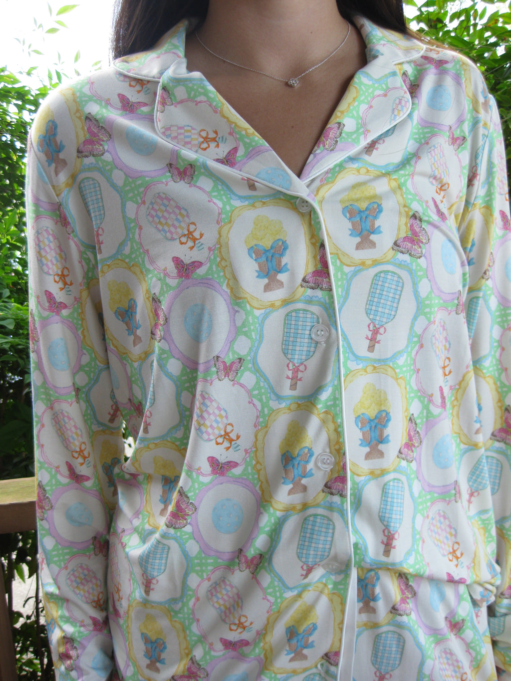 Heirloom Pajama Pants Set - Pickleball