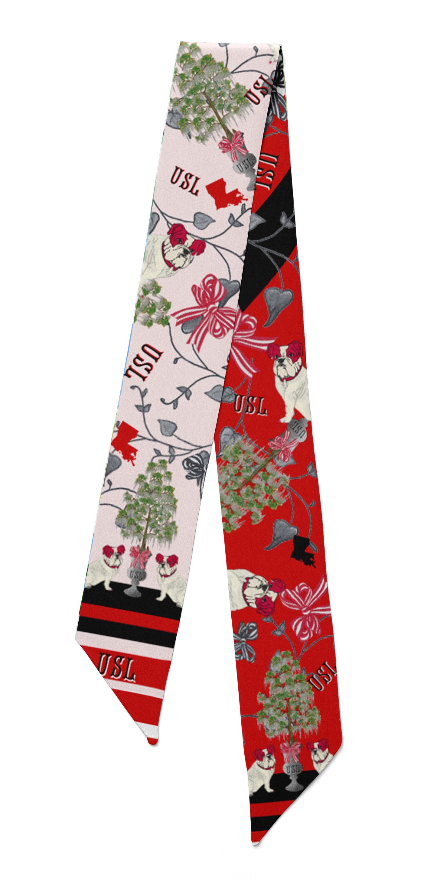 USL University of Louisiana Lafayette Heirloom Scarflette™