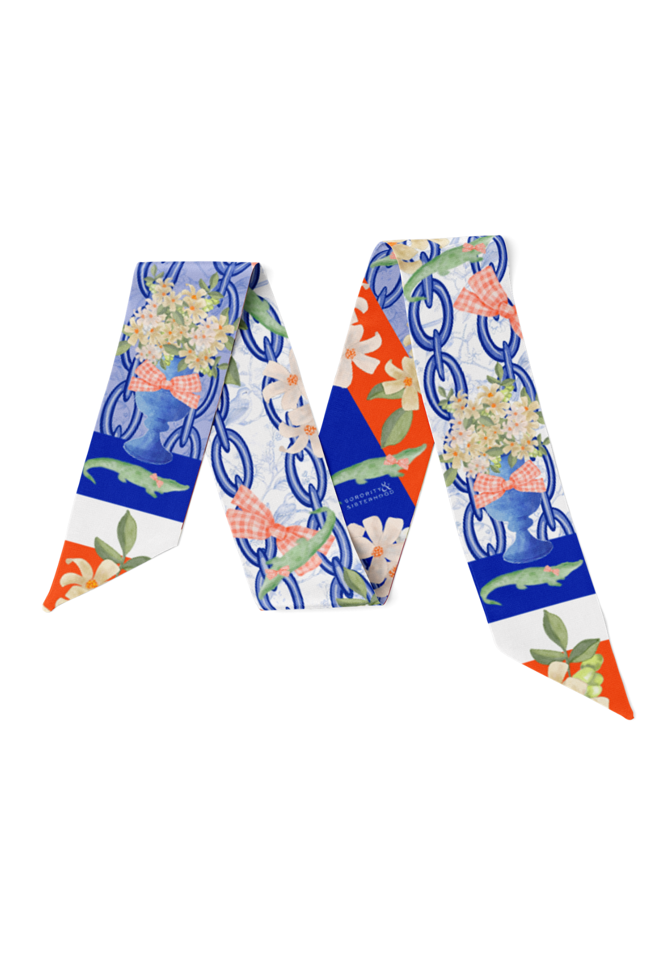 Royal & Orange Heirloom Scarflette™