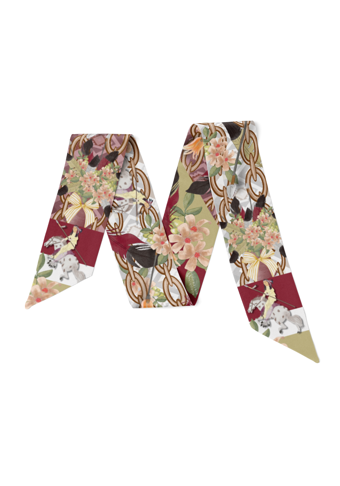 Garnet & Gold Heirloom Scarflette™