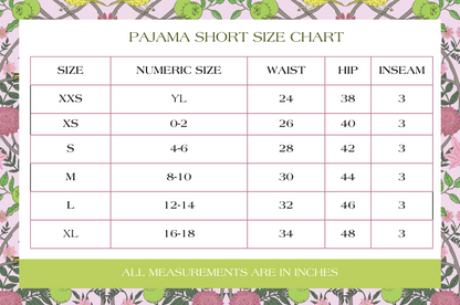 Gameday Heirloom Pajama Shorts Set - Tulane